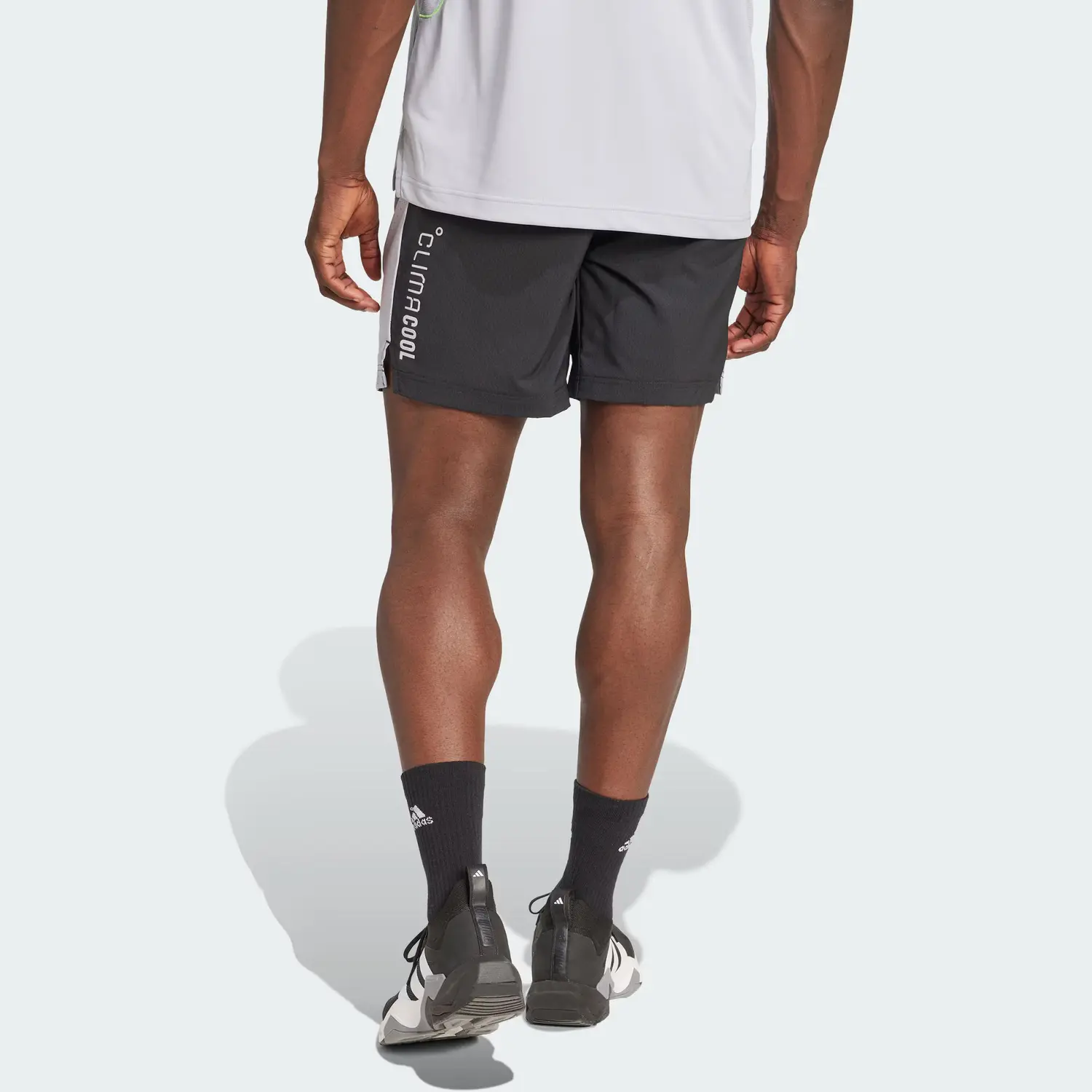 Climacool SS25 TECH APPAREL спортивные шорты men's Adidas, черный/светло-серебристый — фото 4