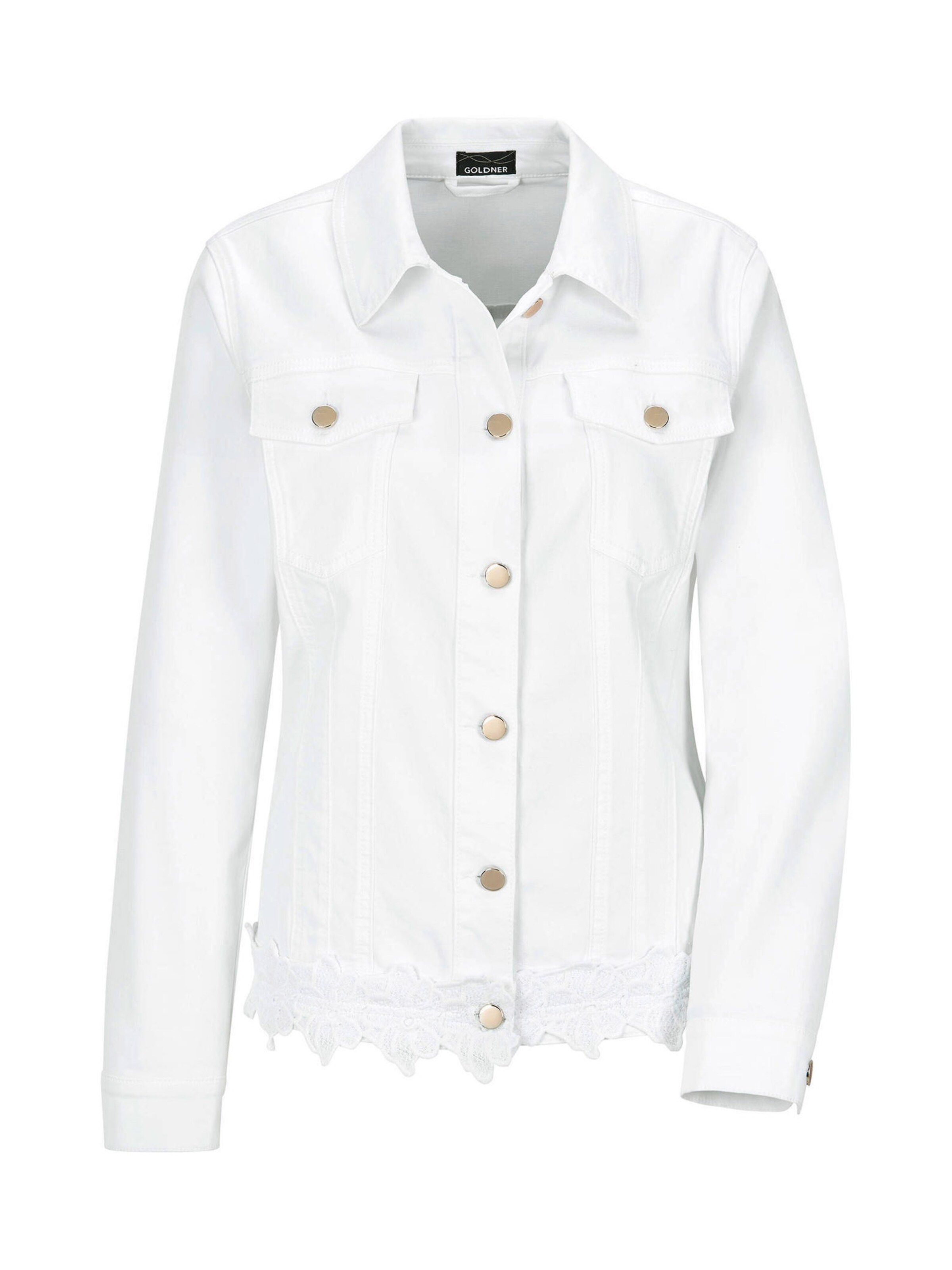 

Goldner Куртка для межсезонья в белом цвете