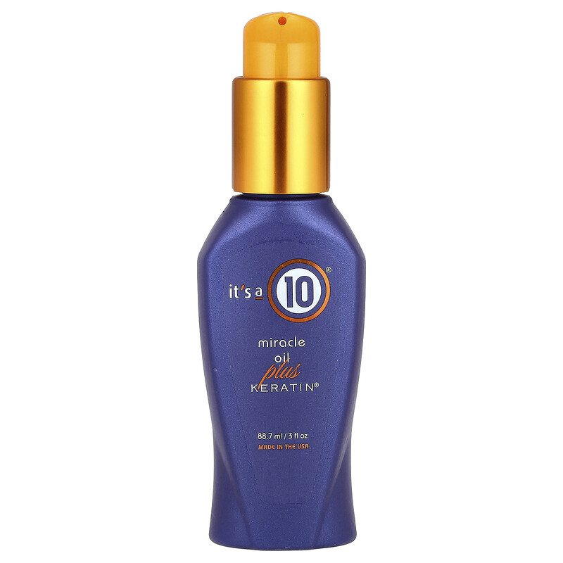 

It's a 10, Miracle Oil, Plus Keratin, 88,7 мл (3 жидк. унц.)