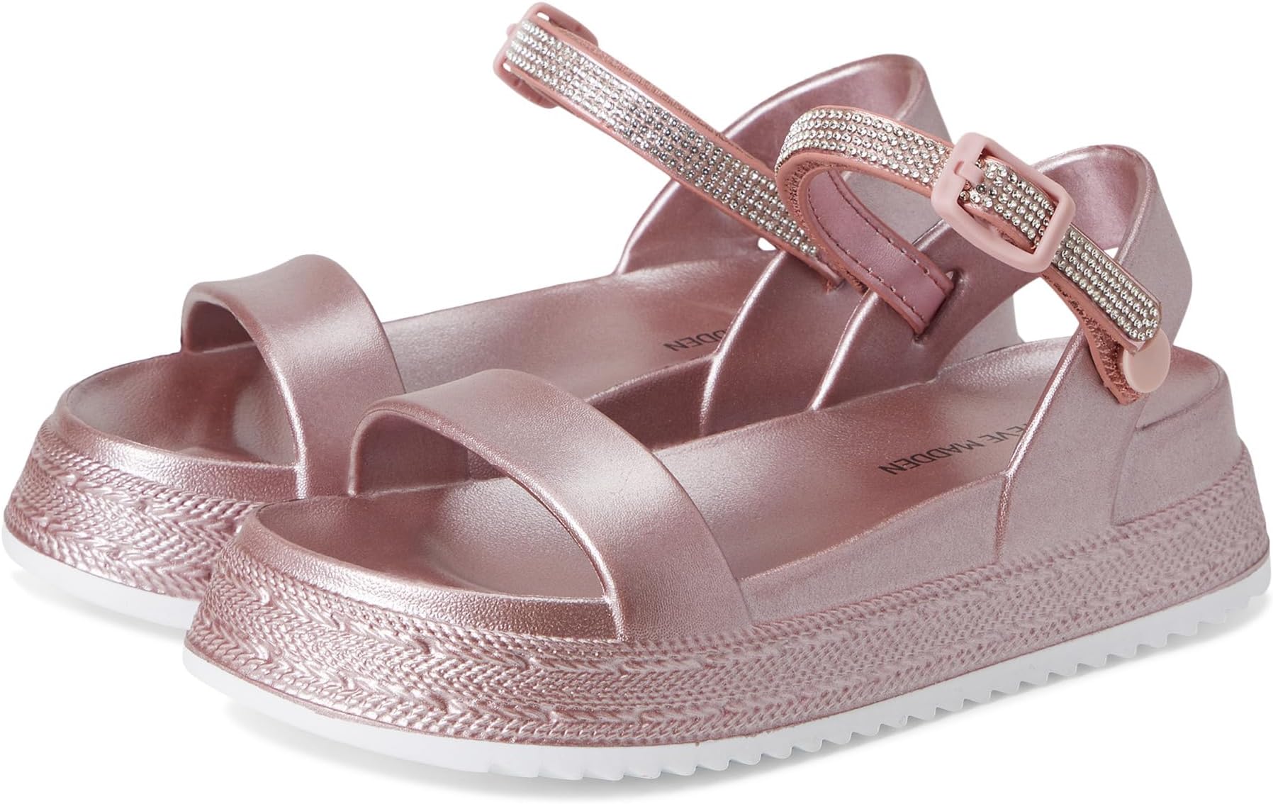 

Сандалии Steve Madden Kids Bunnie, цвет Pink Metallic