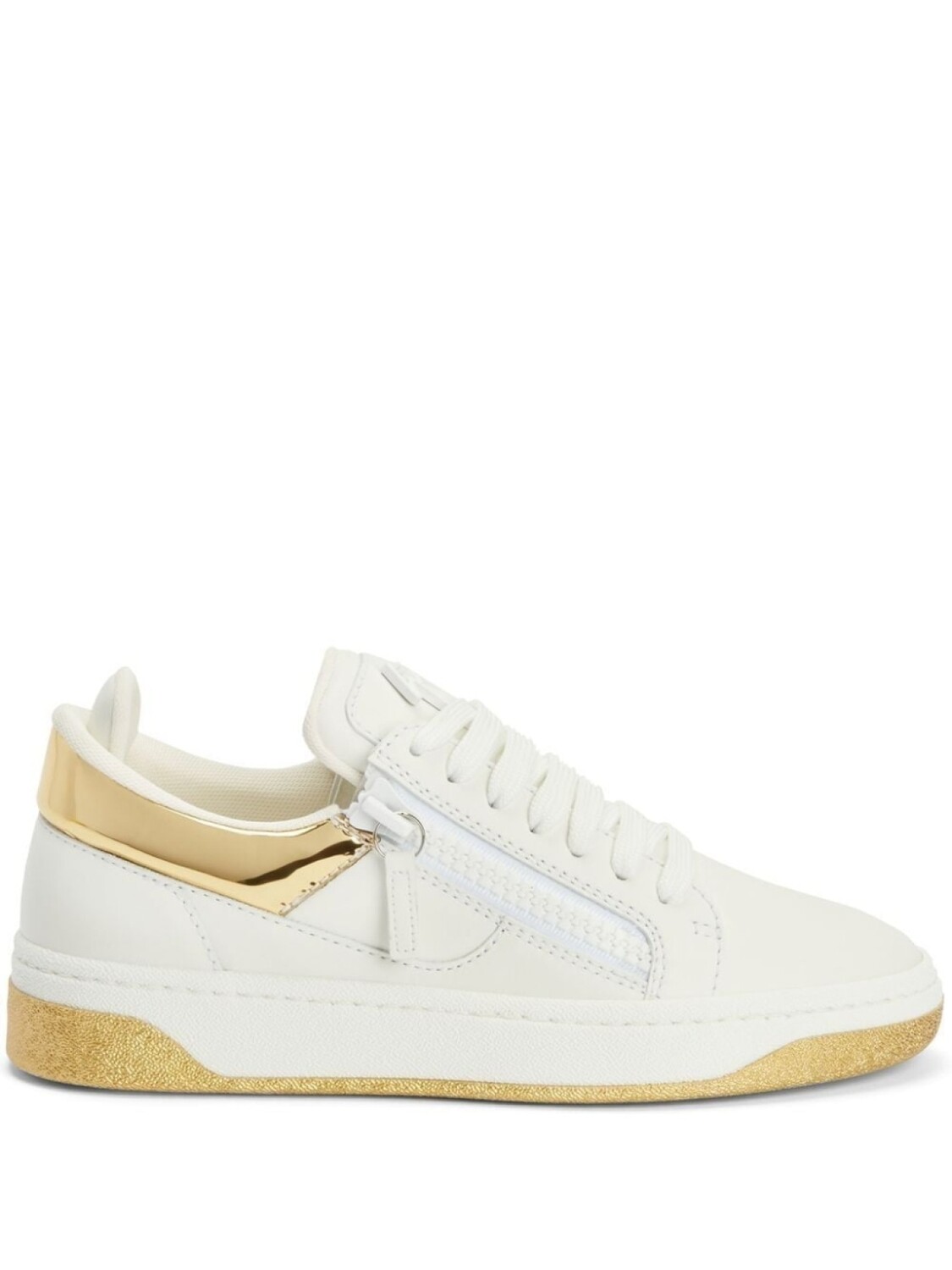 

Кроссовки Giuseppe Zanotti GZ94, белый/золотой