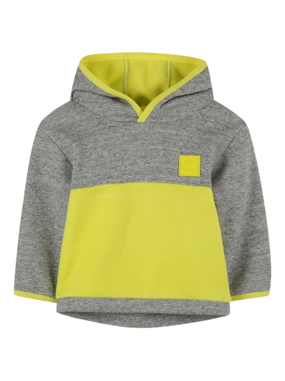 

Толстовка с капюшоном в стиле колор-блок Timberland Kids, серый