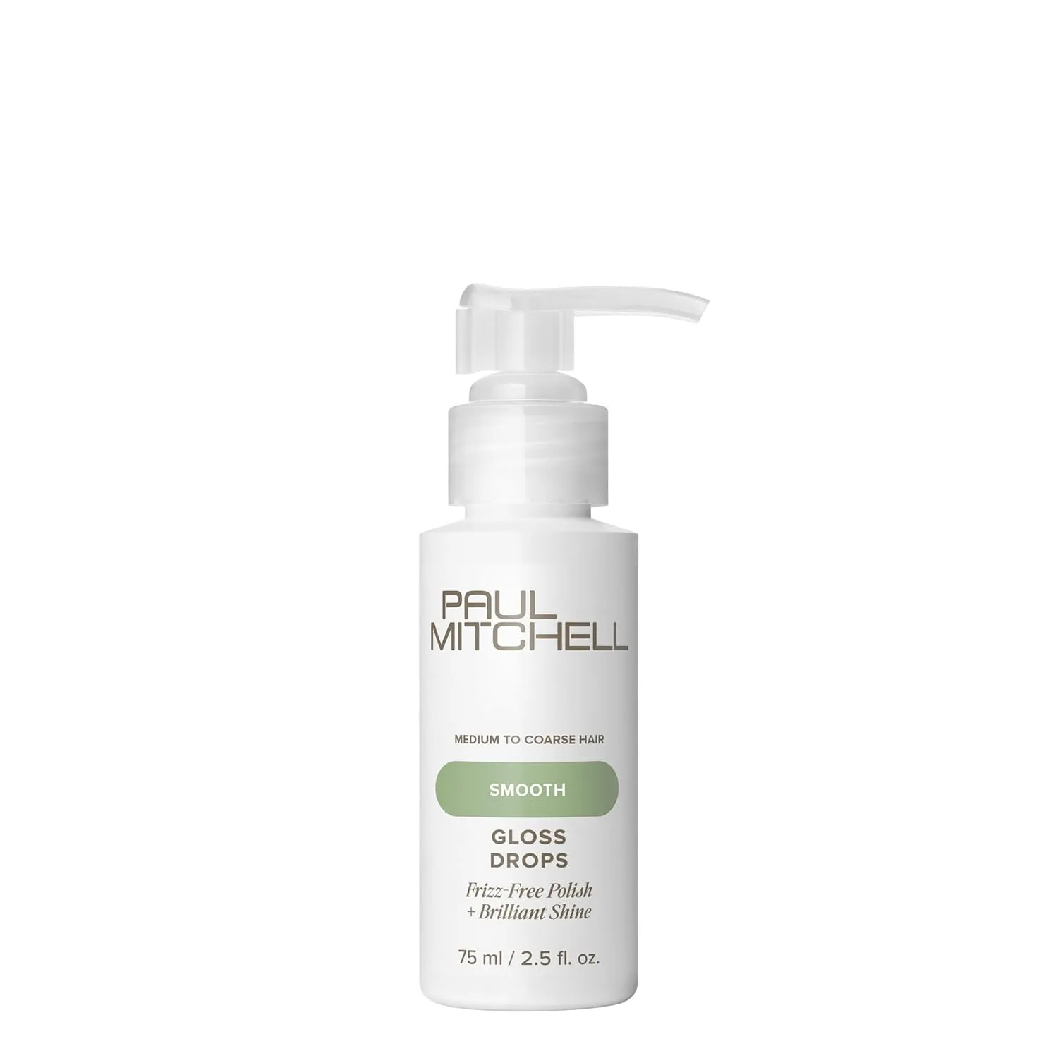 Сыворотка для блеска волос Paul Mitchell Gloss Drops Shine Serum, фиксатор для волос, придает блеск, подходит для волос средней и жесткой толщины. 74 мл (1 шт.)