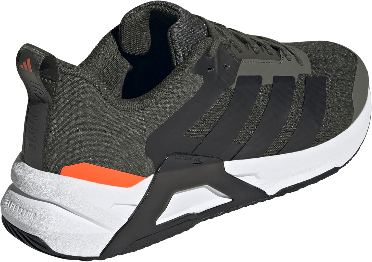 Мужские кроссовки Adidas Dropset Vario Training, черный/оранжевый — фото 3