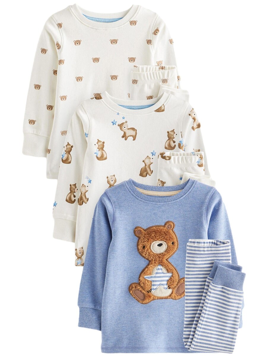 

Пижама Next, цвет Beige/Light blue