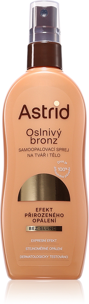 

Солнцезащитный спрей-автозагар для тела и лица Astrid, 150 мл