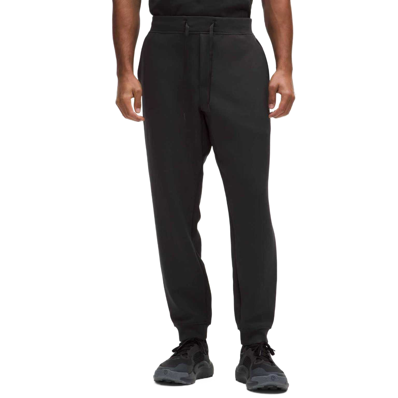 

Трикотажные спортивные штаны мужские Lululemon, черный