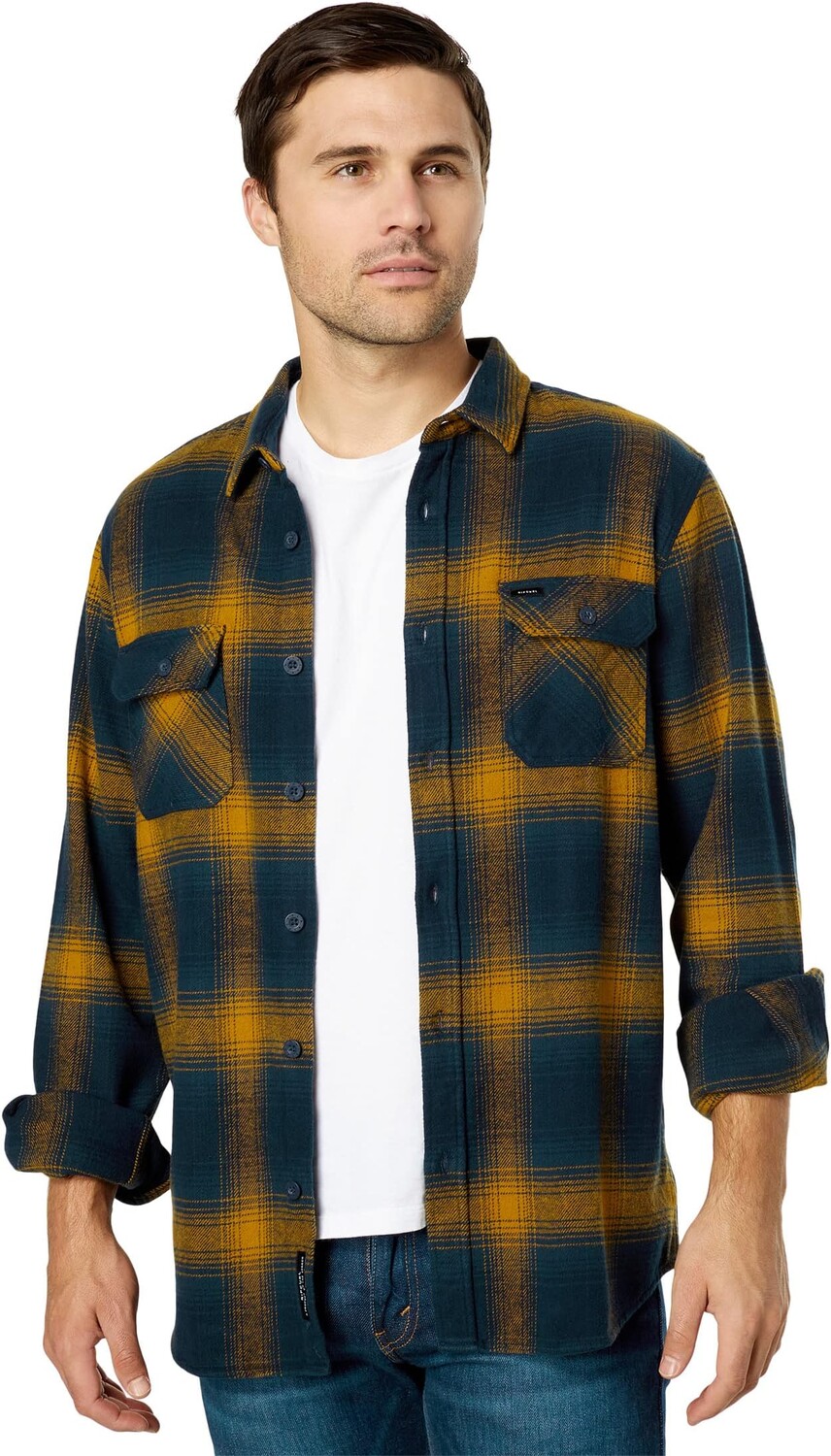 

Рубашка Rip Curl Count Flannel Shirt, золотой