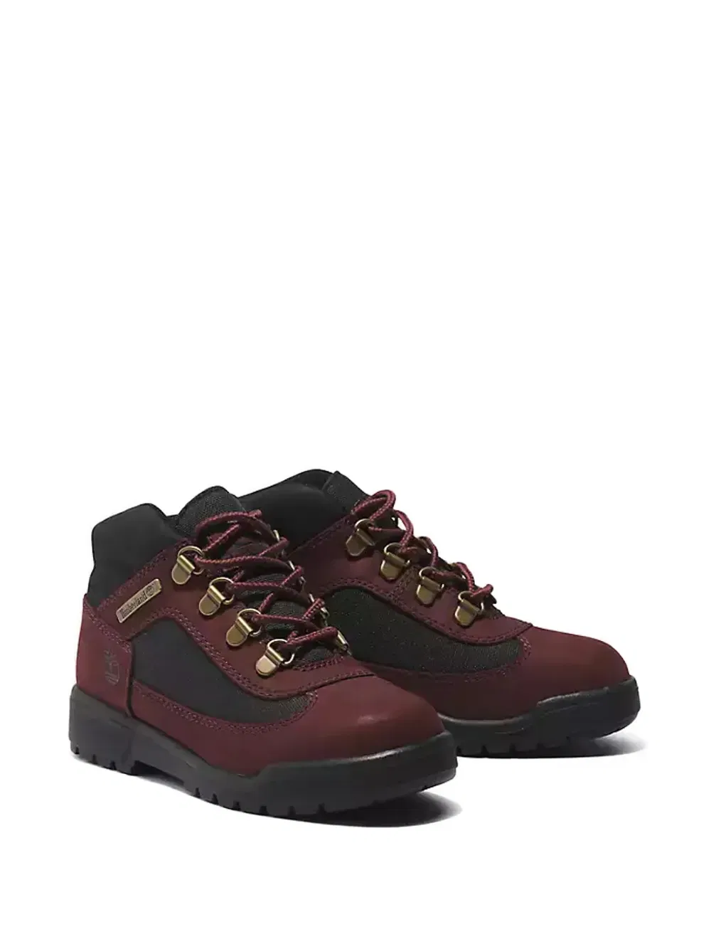 Полевые ботинки с панельной конструкцией Timberland Kids, красный