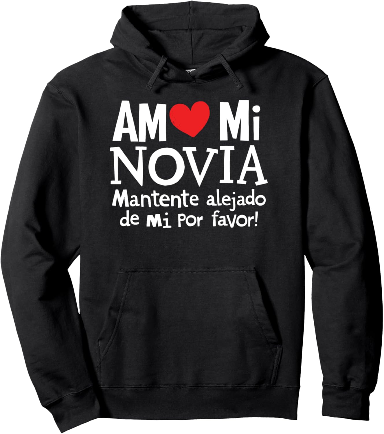 

Забавная испанская толстовка Amo Mi Novia Latina Mexicana с капюшоном для девочек Toxica Latin America, черный