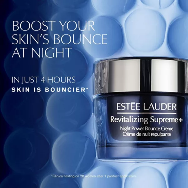 Крем для лица Estée Lauder — Восстанавливающий увлажняющий ночной Supreme+ Power Bounce с витамином Е Estee — фото 2
