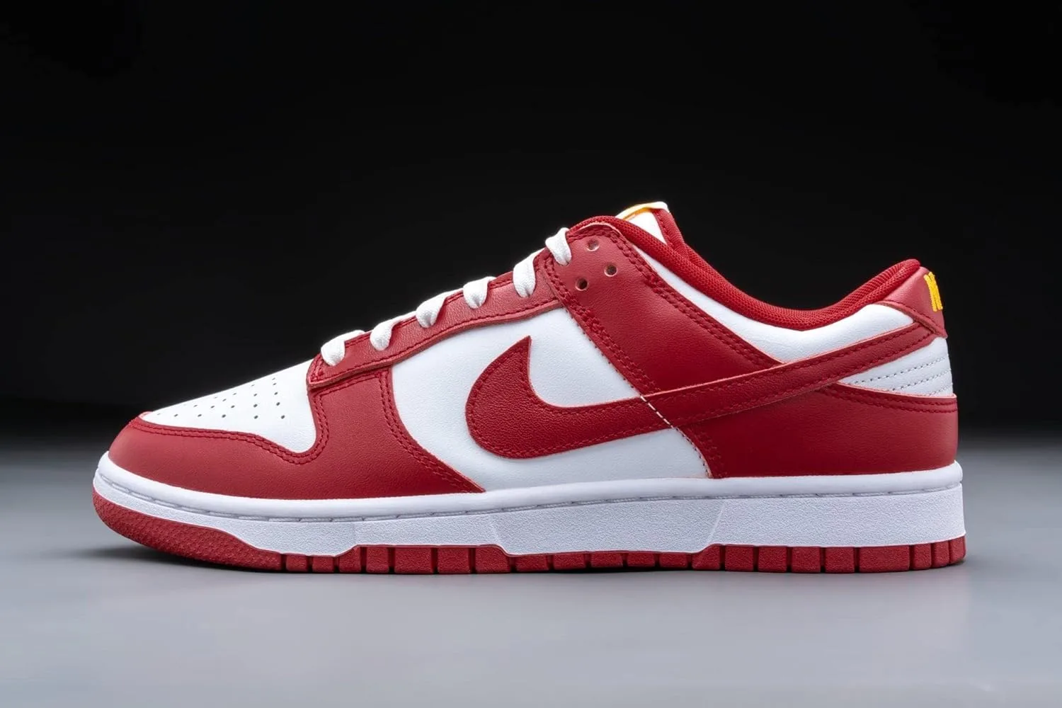 Мужские кроссовки Nike SB Dunk Low, белый/красный — фото 4