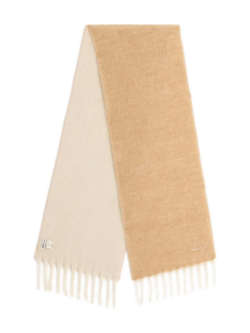 

Шарф с вышитым логотипом Bally, нейтральный
