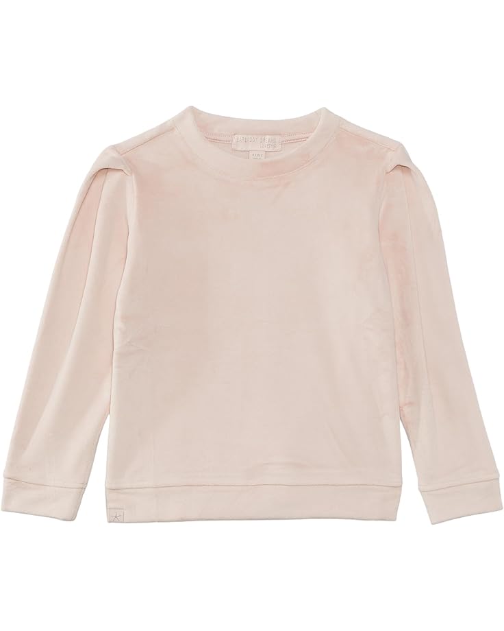 

Пуловер Barefoot Dreams Kids LuxeChic Toddler Pullover, цвет Dusty Rose