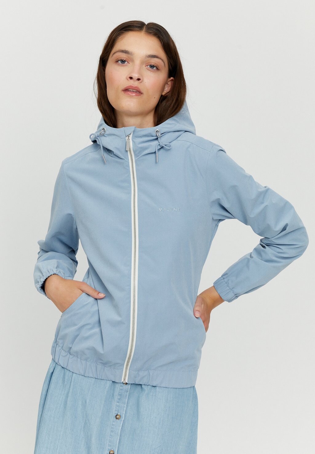 

Дождевик/водоотталкивающая куртка LIBRARY CLASSIC Mazine, цвет sky blue