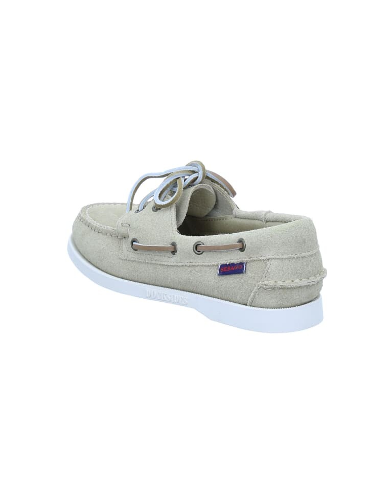 Элегантные туфли на шнуровке Sebago, цвет beige camel — фото 2
