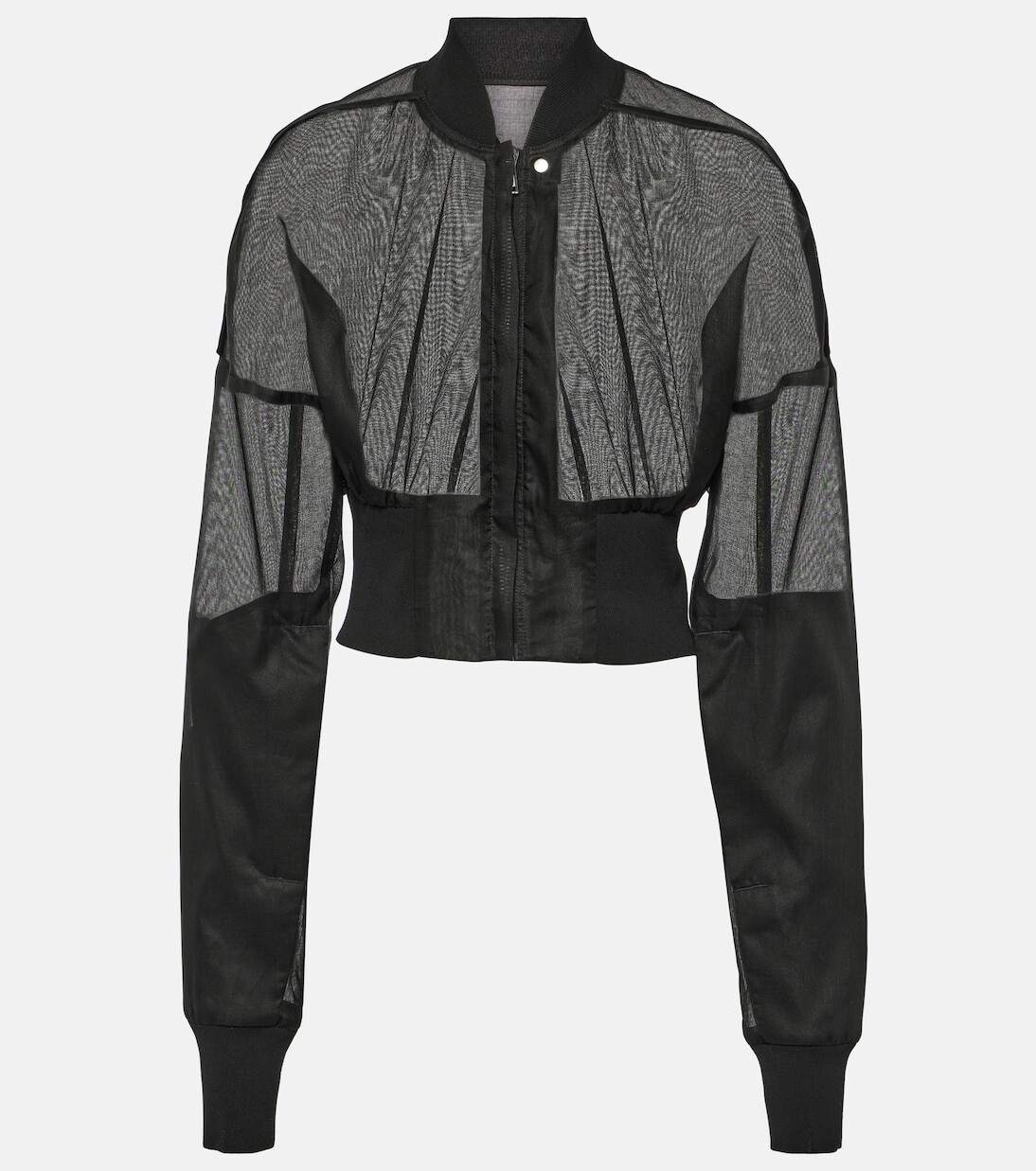 

Хлопковая куртка-бомбер Rick Owens, черный