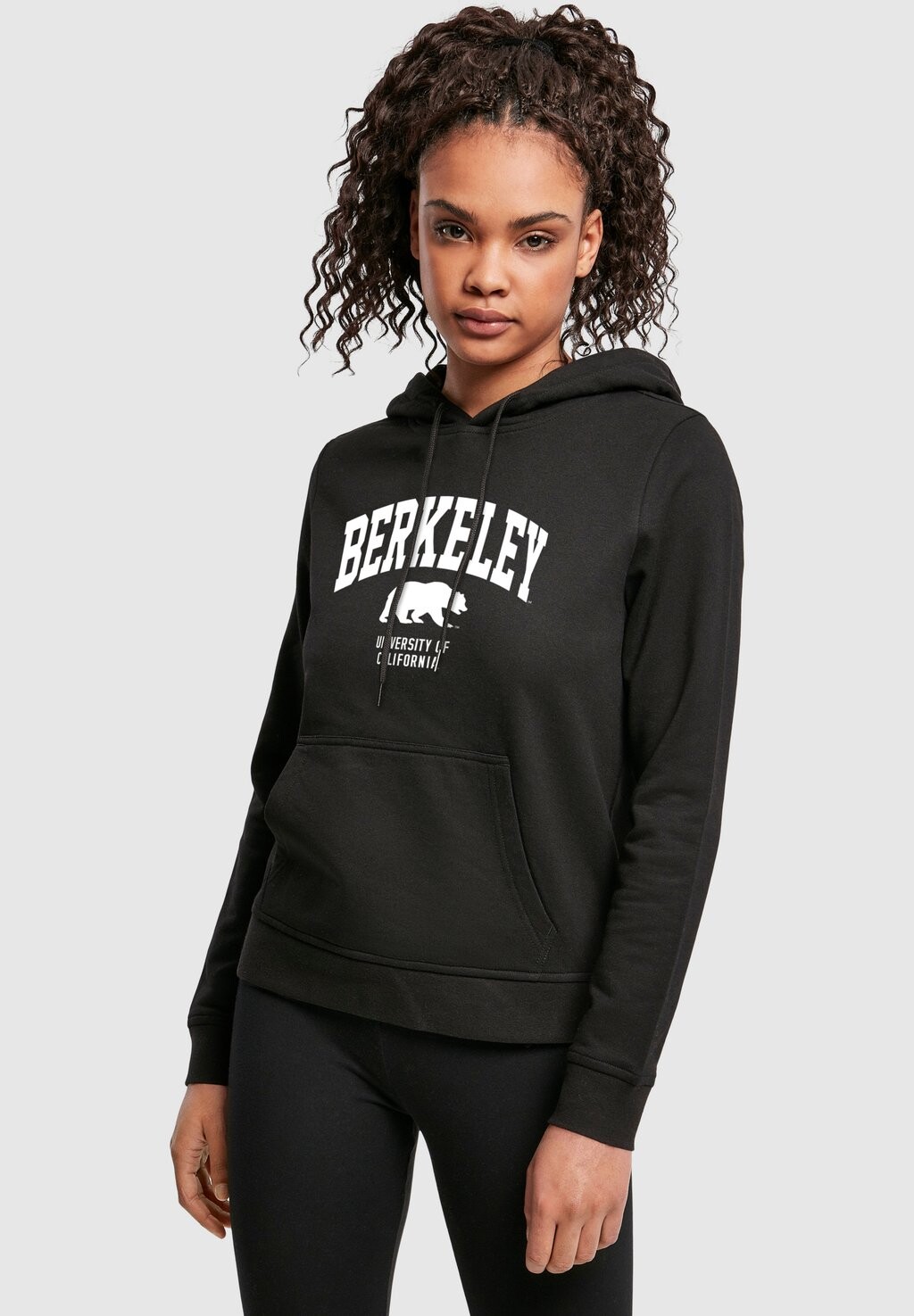 

Толстовка с капюшоном BERKELEY UNIVERSITY BEAR Merchcode, черный