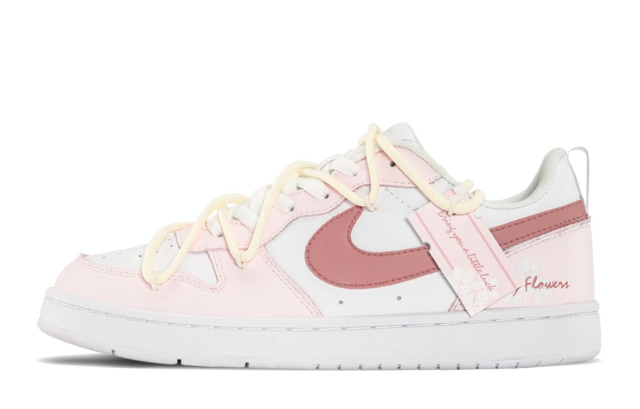 

Детские скейтерские кроссовки Court Borough для младших школьников Nike, белый