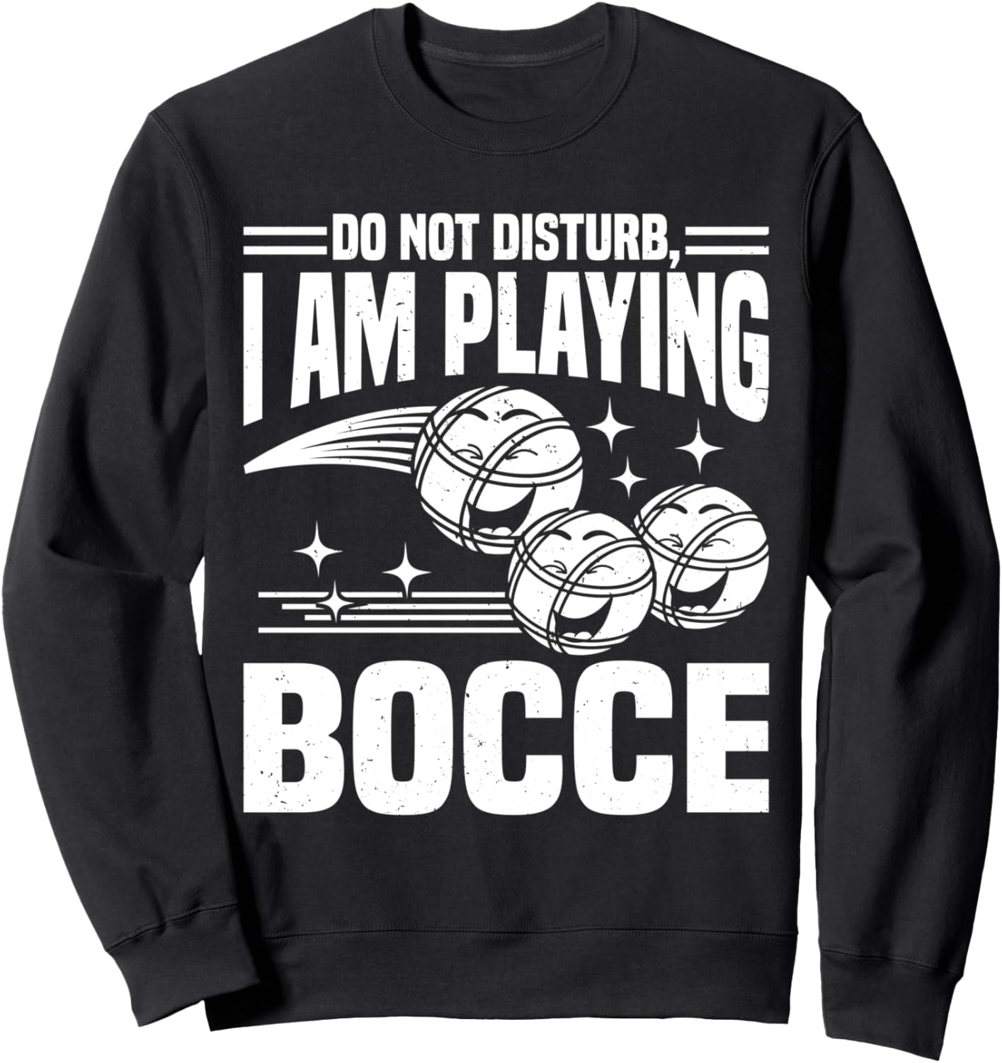 

Футболка с надписью «Игрок в бочче - Не беспокоить, я играю в бочче» Bocce Ball Player Boccia Player, черный