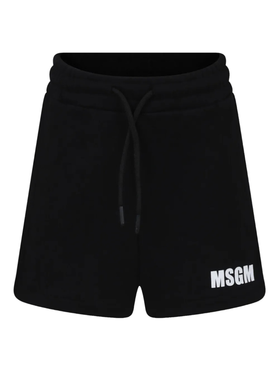 

Детские хлопковые шорты MSGM MSGM Kids, черный