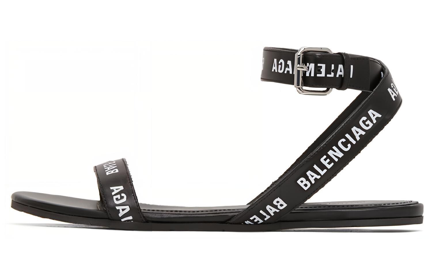 Сандалии женские Balenciaga Afterhour, черный