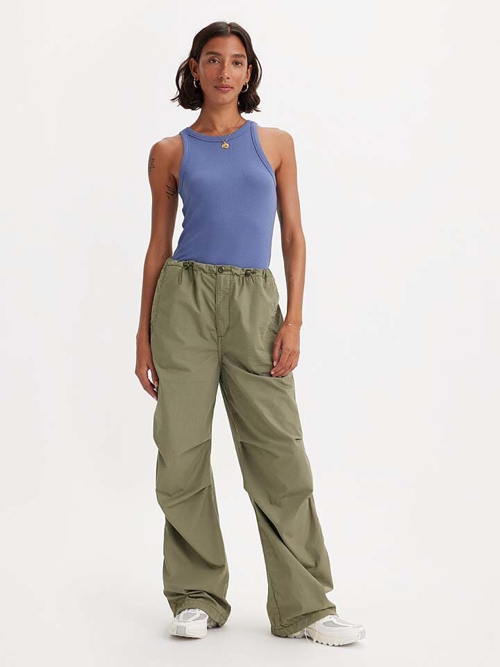 

Тканевые брюки Levi's Hose, зеленый