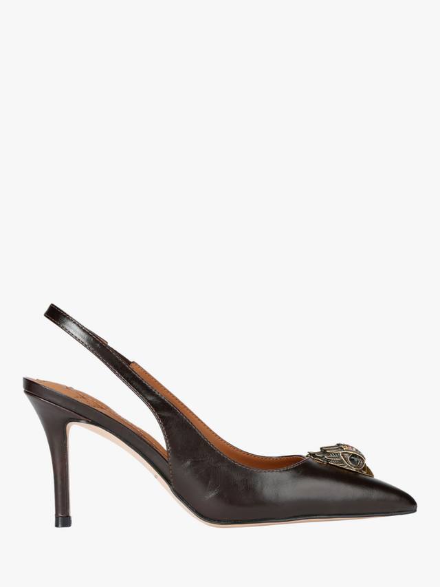 Туфли-лодочки Belgravia на шпильке с ремешком Kurt Geiger London, Brown