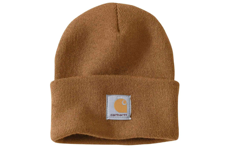

Carhartt Хлопковая унисекс шапка бежевая, Khaki