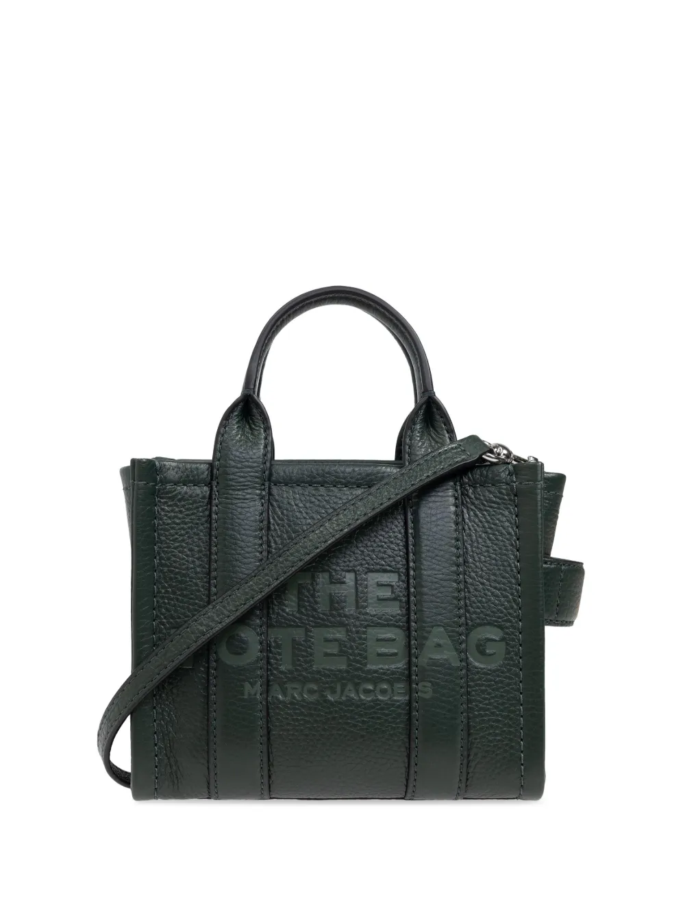 

Сумка-тоуи The Leather Crossbody MARC JACOBS, зеленый