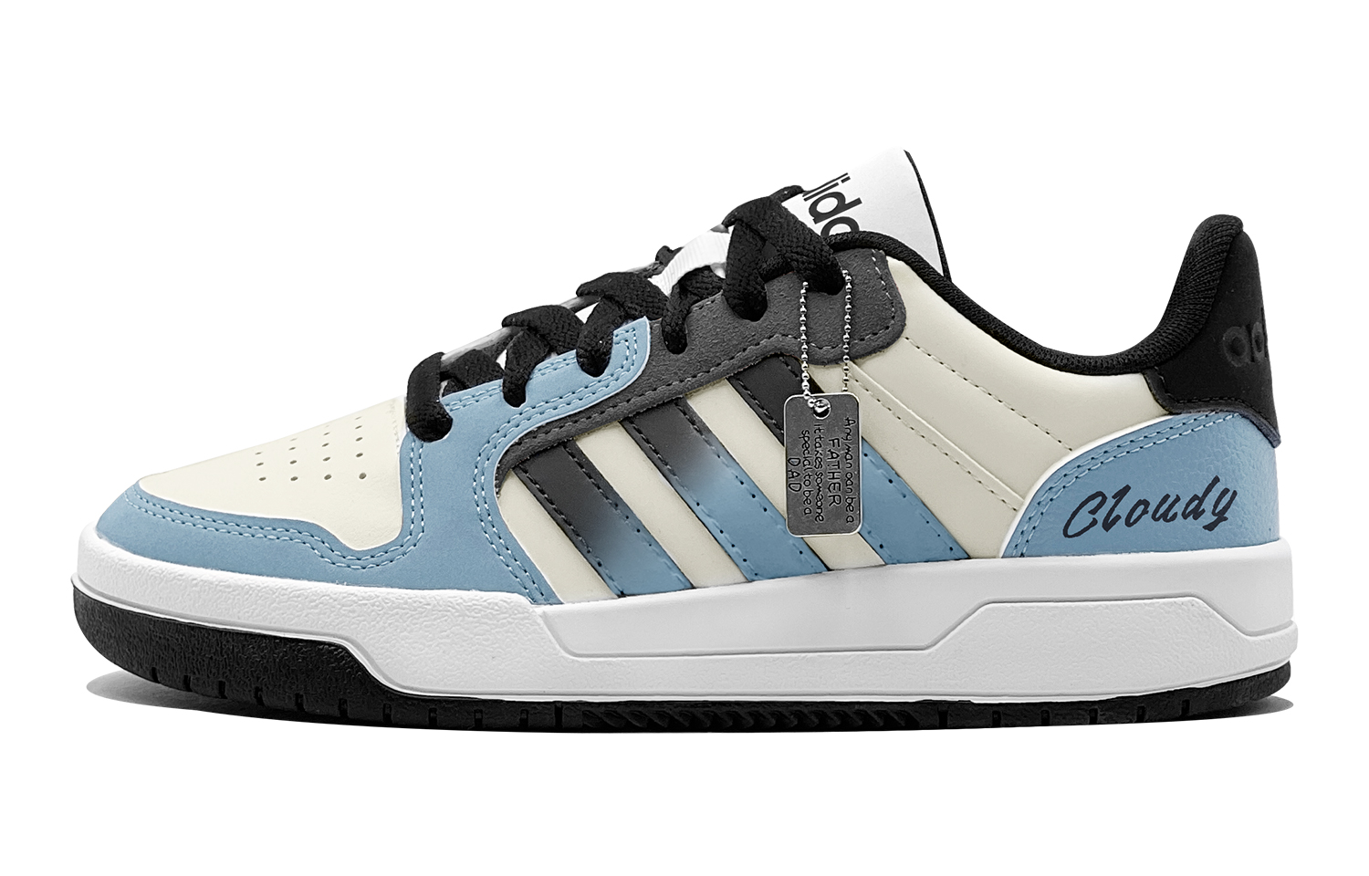 Adidas ENTRAP Asphalt Gray Cloud Trail, удобные универсальные низкие кроссовки для скейтбординга Unisex — фото 3
