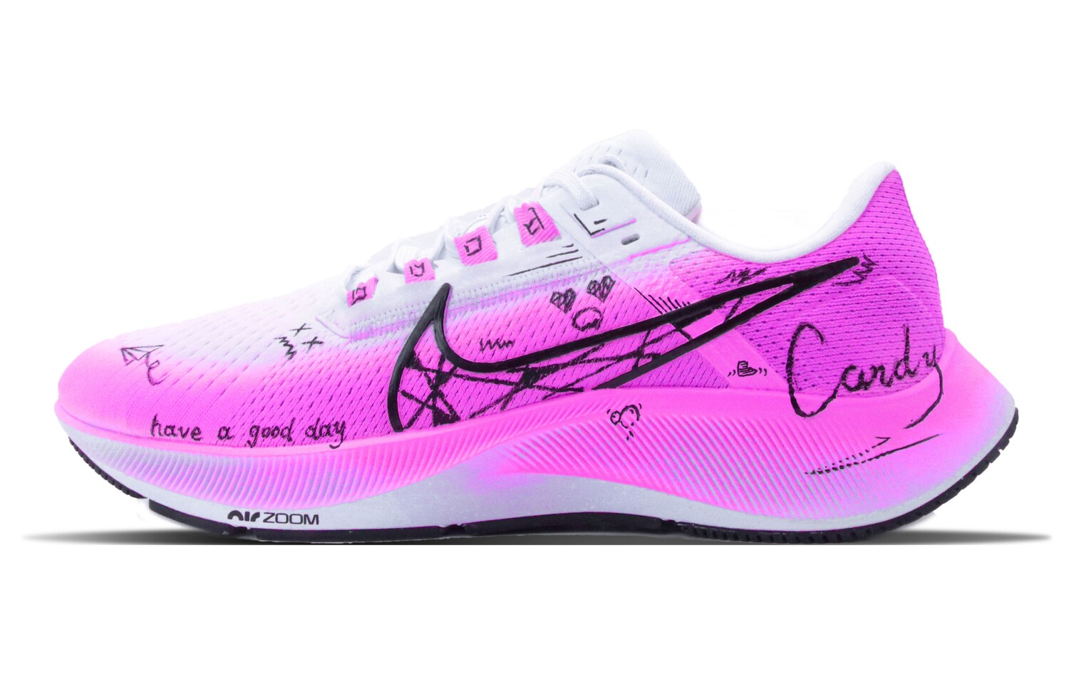 

Кроссовки Pegasus 38 мужские низкие розовый Nike, цвет Bright Pink