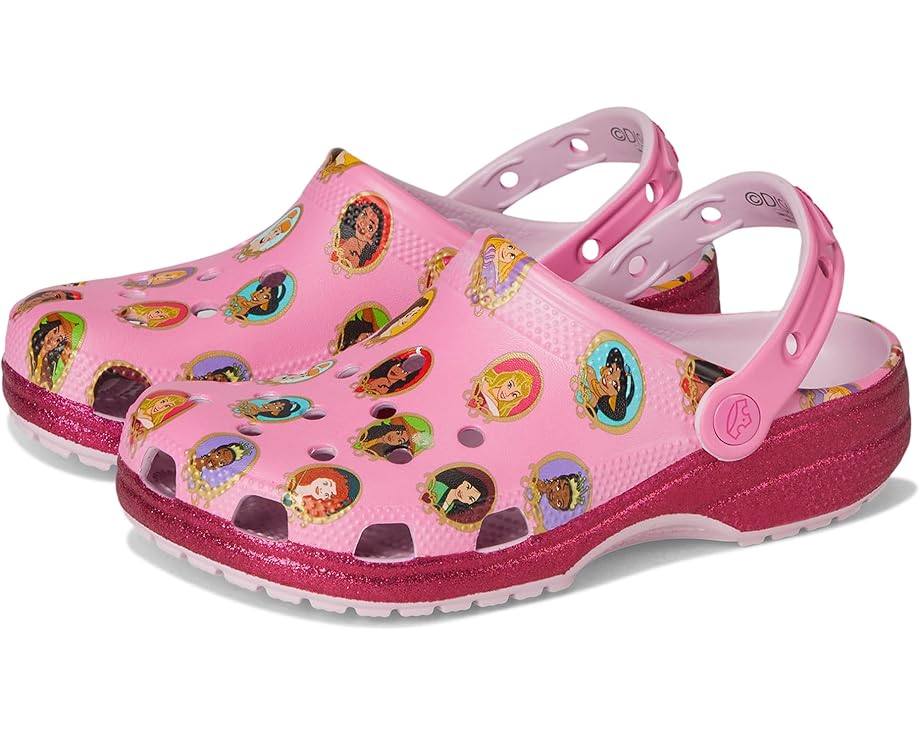 

Сабо Crocs Kids Disney Princess Clog, разноцветный