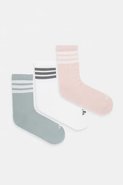 Носки спортивные 3 шт Adidas, зеленый