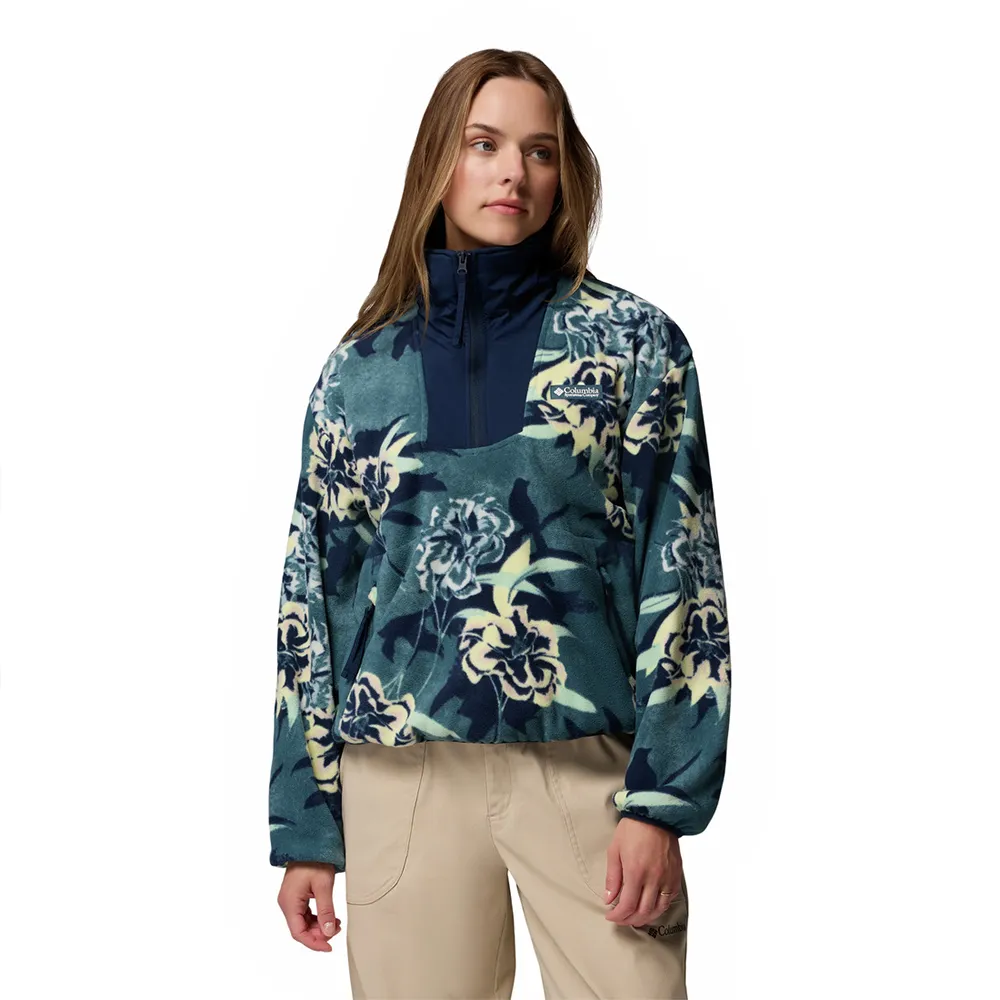 

Флис Columbia Sequoia Grove Printed half zip, синий