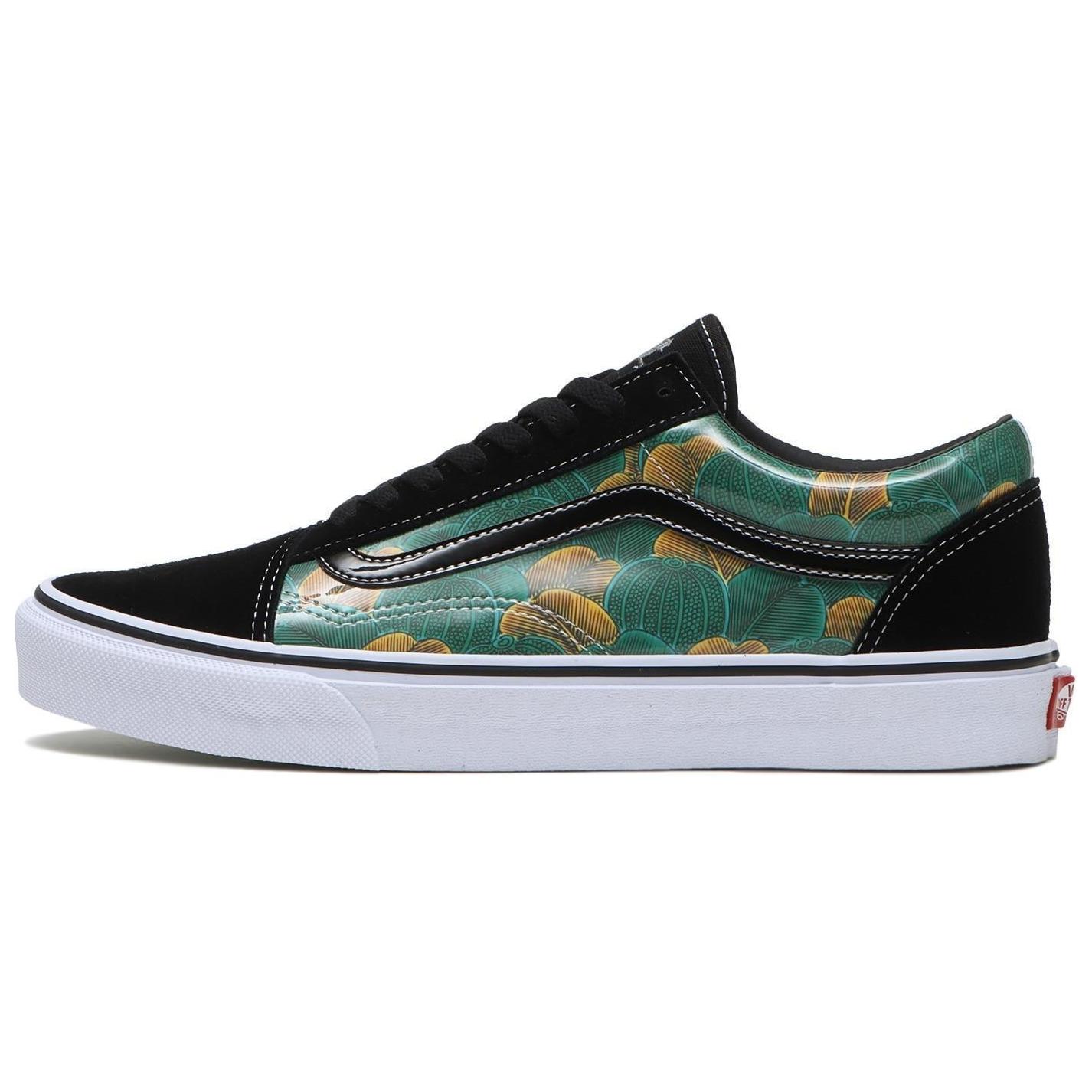 

Кроссовки Kukutani x Old Skool Водонепроницаемые и износостойкие Низкие Мужские Зеленые Черные Коричневые Vans