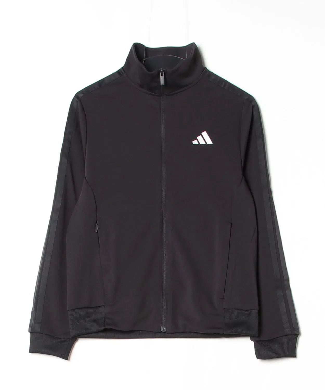 Толстовка adidas три полоски свободный крой двойной трикотаж чёрная