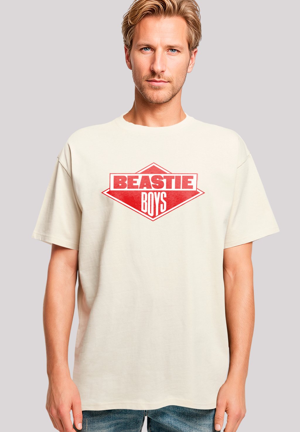

Футболка с принтом THE BEASTIE BOYS F4NT4STIC, песочный