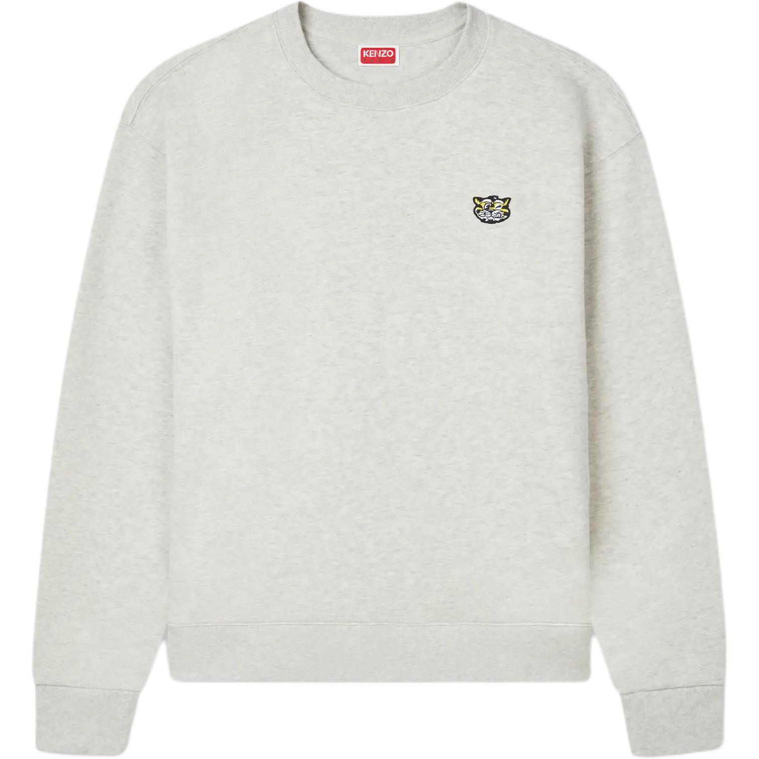 

Свитшот с аппликацией KENZO, светло-серый
