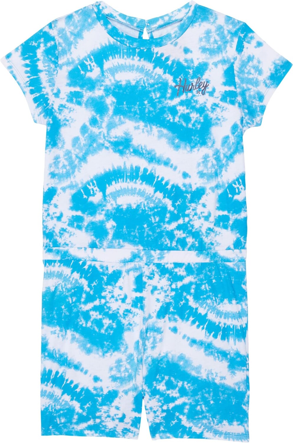 

Комбинезон Hurley Short Sleeve Romper, цвет Blue Lagoon