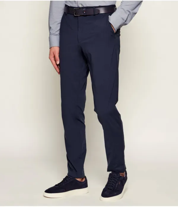 Брюки чинос P-GeniusJ slim fit Boss, темно-синий