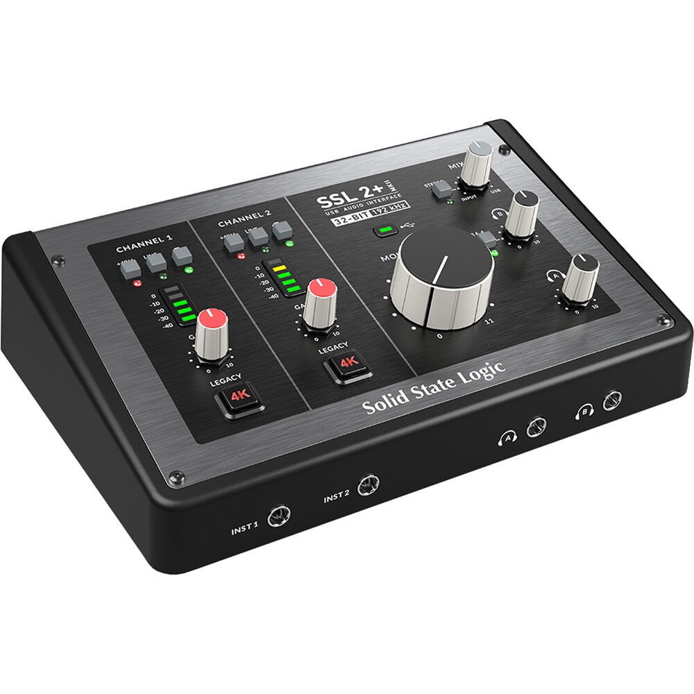 

Аудио/MIDI-интерфейс Solid State Logic SSL 2+ MKII USB-C