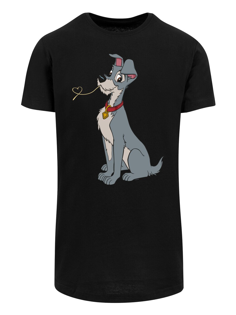 

Классическая футболка F4NT4STIC Shirt Disney Lady And The Tramp Spaghetti Heart, черный