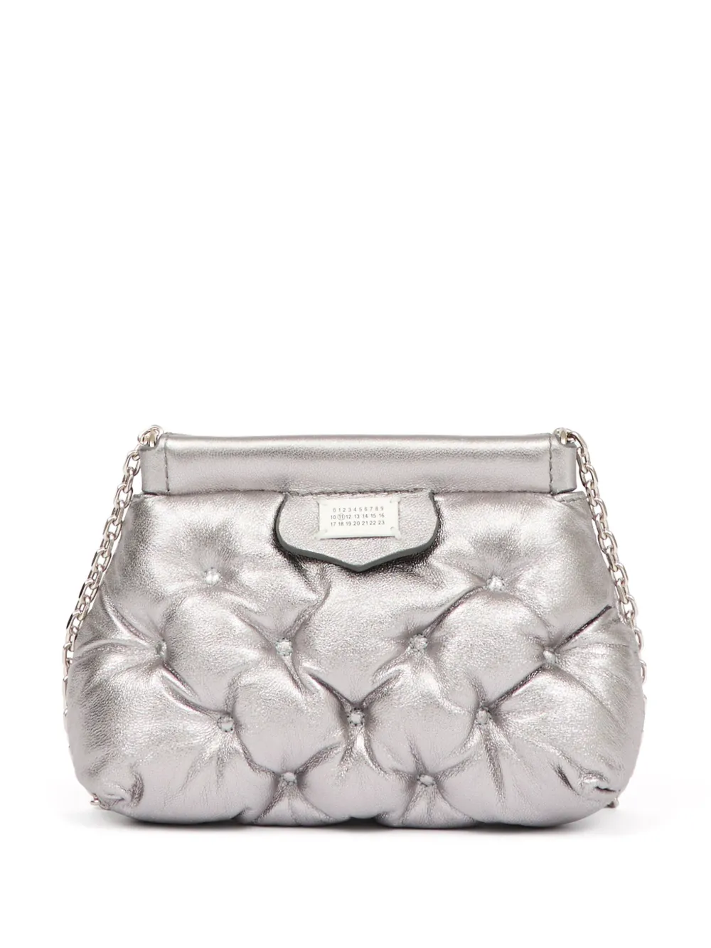 

Сумка на плечо Glam Slam Classique Baby MAISON MARGIELA, серебряный