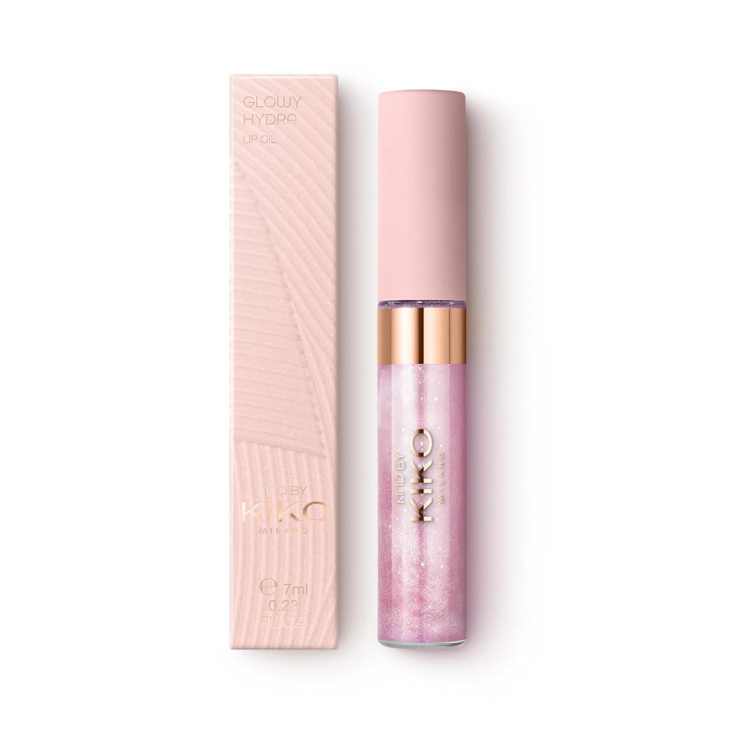KIKO Milano Kind by KIKO Glowy Hydra Lip Oil 01, Увлажняющее масло для губ, 02 Kind Kisses — фото 4