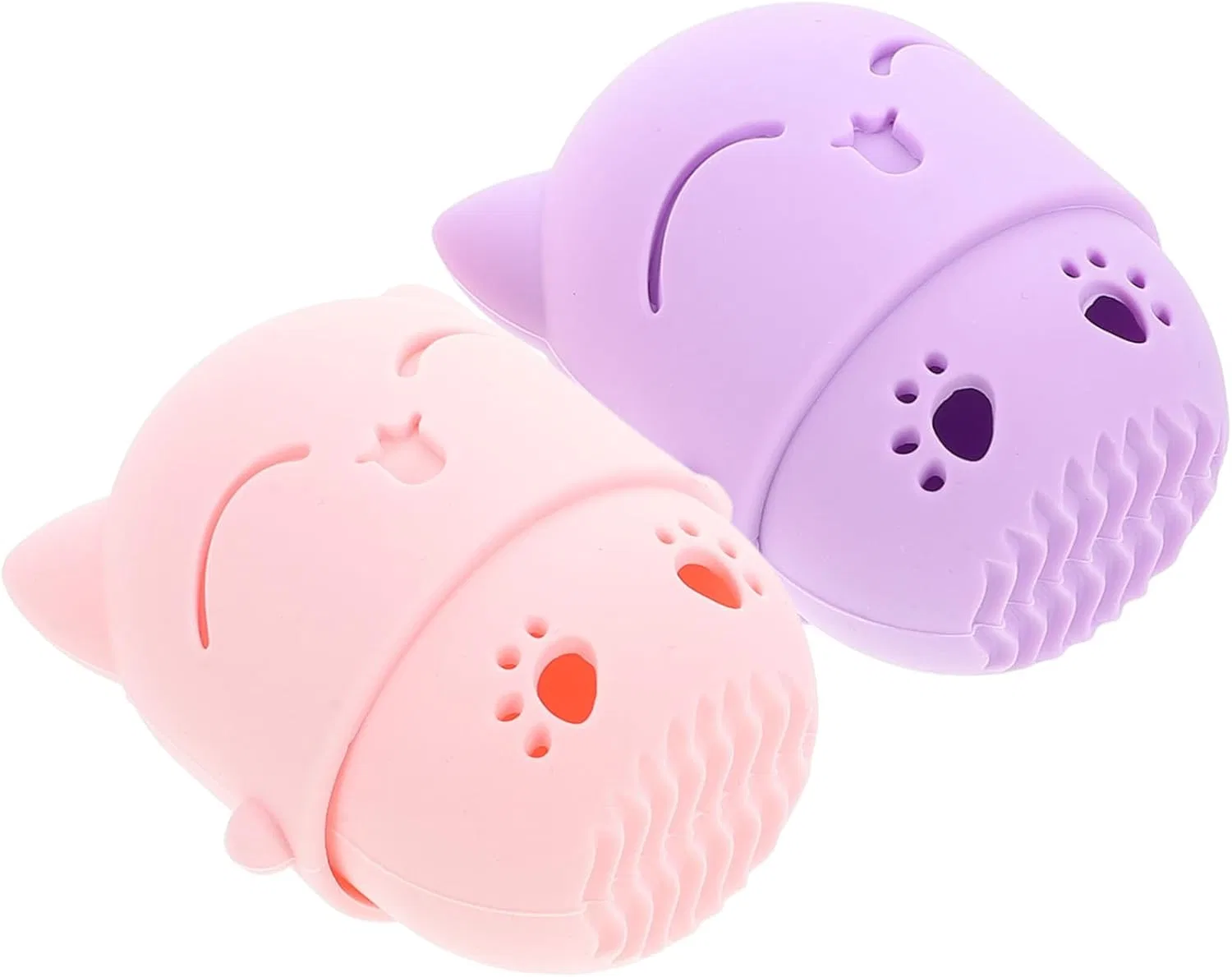 Футляр для спонжей Silicone Powder Puff Storage Box, 2 шт, Generic