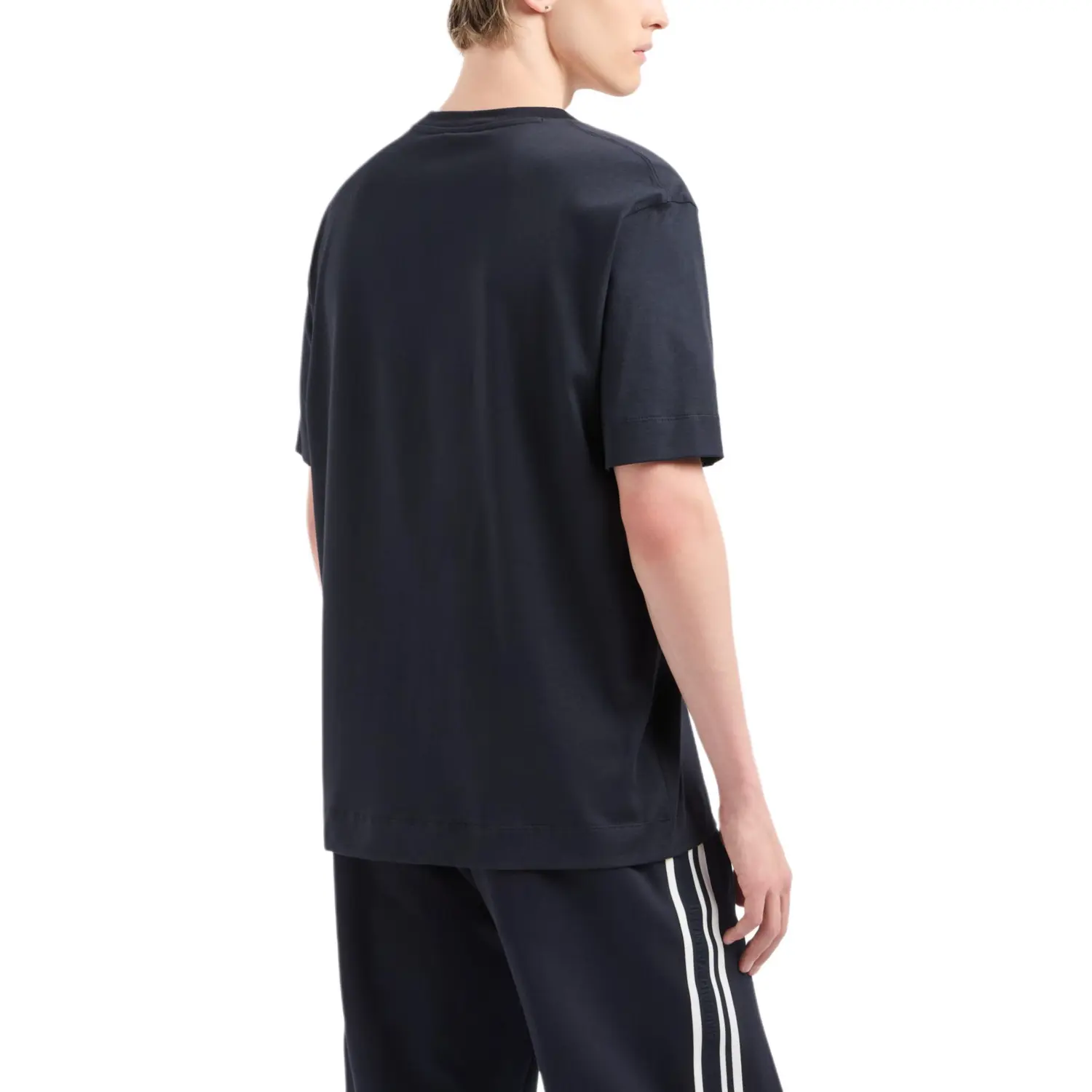 EMPORIO ARMANI Футболка SS25 мужская marine blue — фото 4
