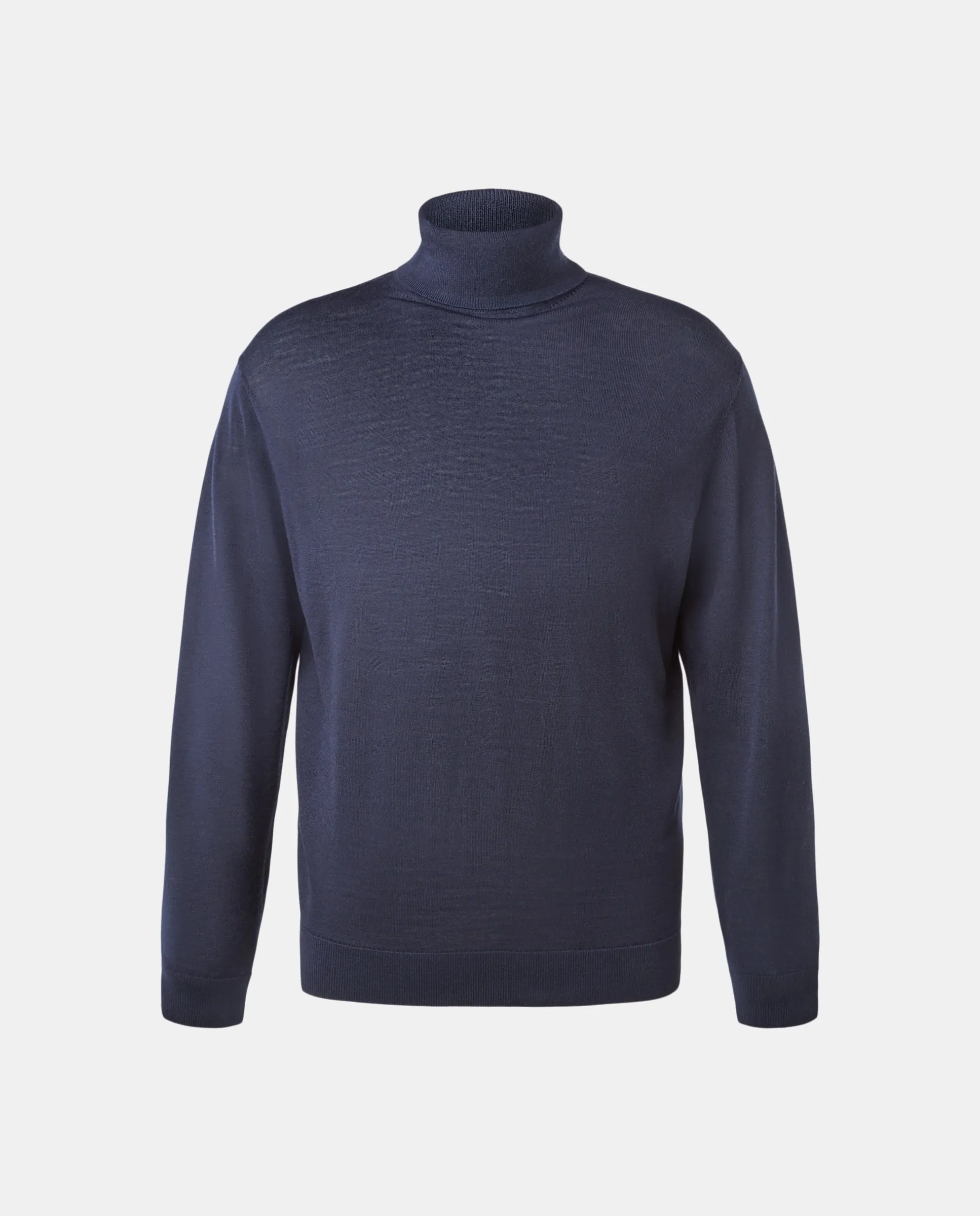 

Свитер с отложным воротником для мужчин Dustin, темно-синий