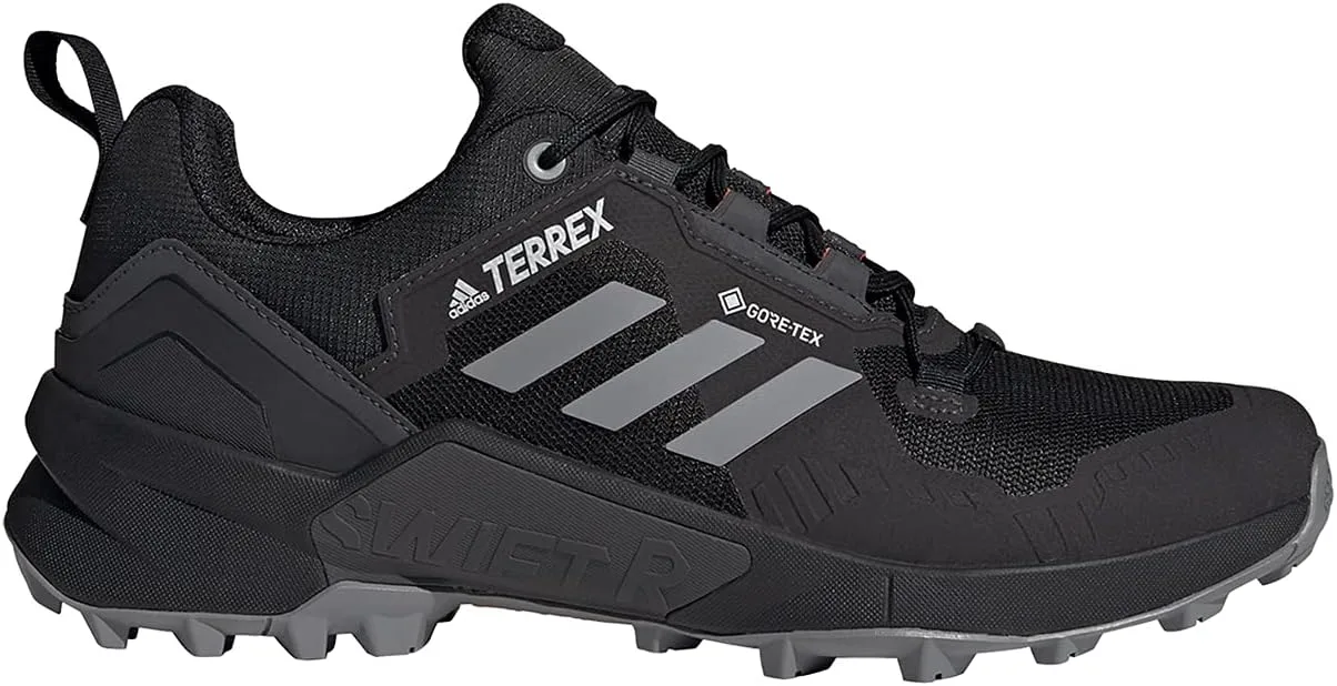 Мужские кроссовки Adidas Terrex Swift R3 GTX, черный/красный/серый — фото 2