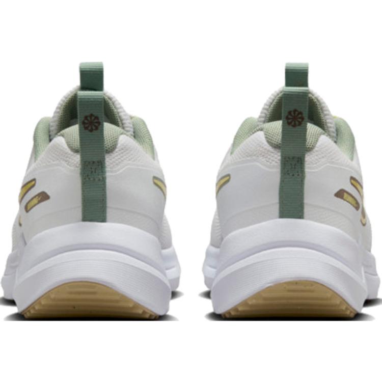 Детские кроссовки Cosmic Runner с низким верхом, устойчивые к истиранию Nike, серый/коричневый/желтый — фото 4